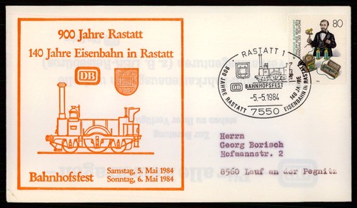 Brd gedenkbrief 1984 - gedenkbrief,