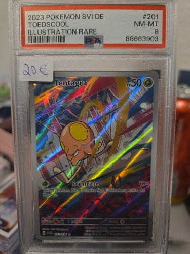 Pokemon karte tentagra 201 - karte, 201/198