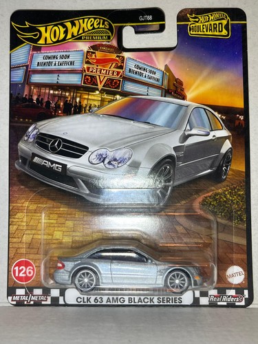 Hot wheels clk amg black - hot, 63