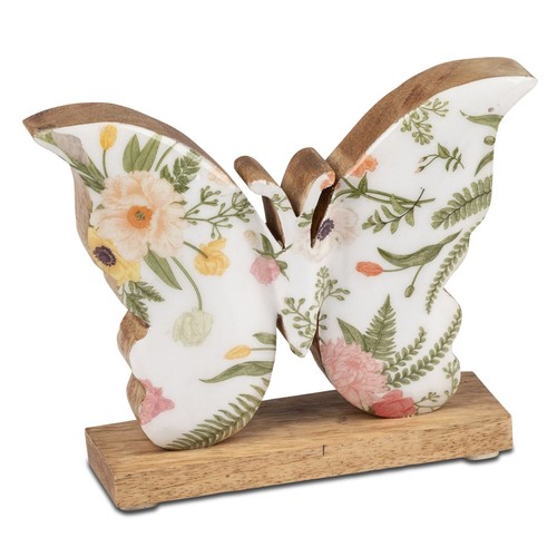 Dekofigur schmetterling mit - dekofigur,