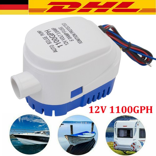 12v 1100gph bilgepumpe - 12v,