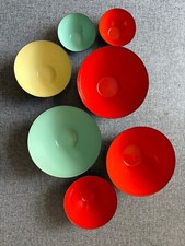 SALE !! - 7 original Krenit bowls by Herbert Krenchel for Torben Orskov