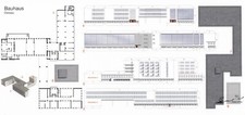 Kunstpostkarte :  Bauhaus zum