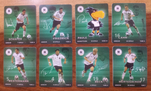 Rewe dfb 2010 - dfb, sammelkarten