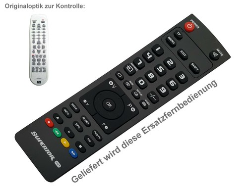 Ersatz fernbedienung passend - fernbedienung,