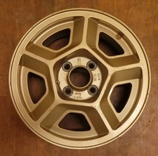 1x Alufelge 14 Zoll 6.0" 4x100 30ET Opel Manta Rim Wheel