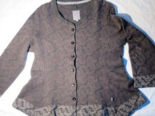 HOFIUS Strickjacke mit Schößchen, Gr. L