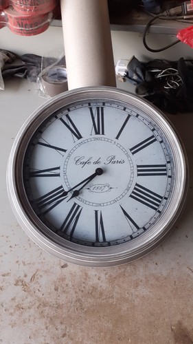 Wanduhr cafe paris - paris, 38cm