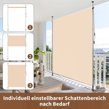 Senkrechtmarkise Außen