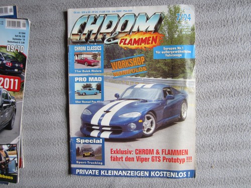 Chrom flammen 1994 dodge - 7, /