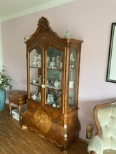 Vitrine (Barock) Antik Sessel