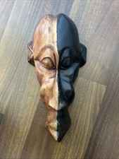 Afrikanische holzmaske cm - afrikanische, 40