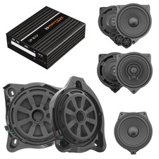 Soundsystem für Mercedes GLC 253 mit ASD DSP+Woofer+Lautsprecher Upgrade SET P&P