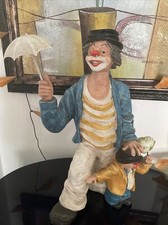 Achatit Clown mit Regenschirm