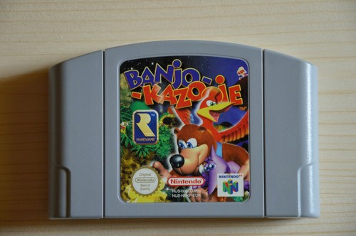 N64 banjo kazooie - n64,
