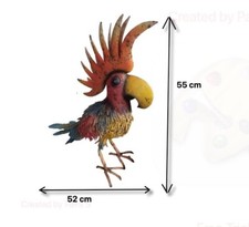 Dekorativer Kakadu Papagei aus