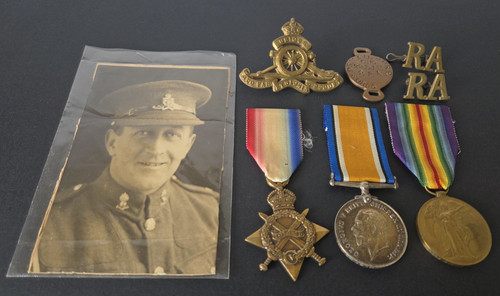 Wwi rfa gallipoli medal - medal, trio