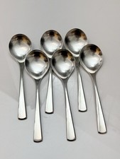 WMF Cromargan 6x Tassenlöffel,Modell Brasilia