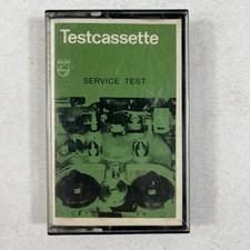 Philips Testcassette Service Test Compact Cassette OVP Holland