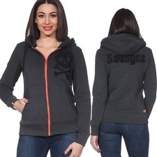 Yakuza Premium Hoodie Jacke Sweatjacke grau Neu ohne Etikett Größe S 449