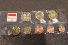 Monaco KMS  1 Cent bis 2 Euro