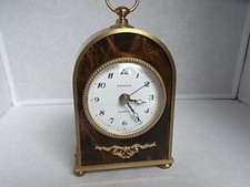 Kleine Tischuhr Kienzle Messing Germany läuft