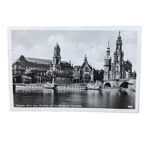 Postkarte dresden brühlsche - postkarte,