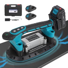 250KG Fliesenrüttler Tile Vibrator Fliesenvibrator Fliesenleger mit Akku 2x 21V