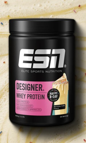 Esn designer whey birthday - esn,