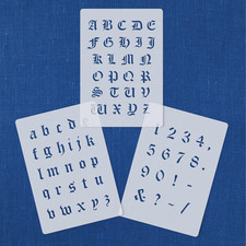 3er Schablonen Set Nr.30 alte