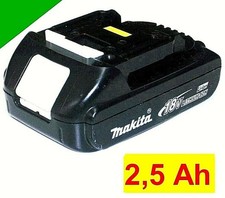 Original Makita Akku 18 V  BL1815   Compact mit 2,5 Ah  2500 mAh  Samsung Zellen