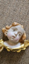 Antiker Putto Engel Holz