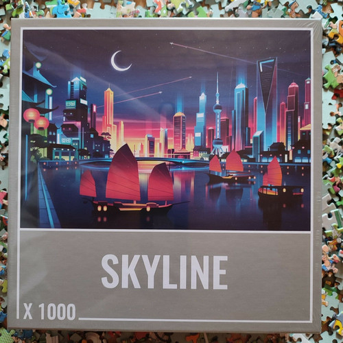 Puzzle skyline 1000 - -,