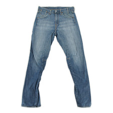 G Star Raw A Crotch Jeans W33 L36 Regular Denim Hose Blau Blue Baumwolle Herren