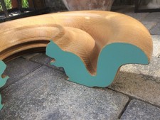 Siebensachen, Obstschale, Stillleben, Eichenholz, 2 Farben