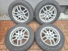 BMW 3er E36 E46 Alufelgen Platin MIM 1540 KBA:43539 5x120 Winterreifen 205/65R15