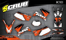 KTM Dekor SMC 625 640 660 1999 - 2004 Grafik Aufkleber SCRUB LC4