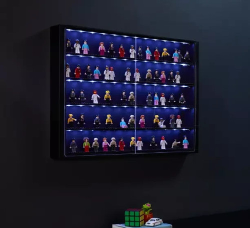 Minifiguren vitrine display - minifiguren,