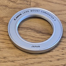 Canon lens mount - lens, p