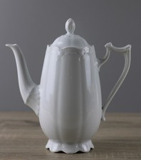 Hutschenreuther Viktoria weiß Espresso-/Mokkakanne Höhe ca. 20,5 cm neuwertig