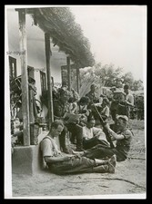 Wehrmacht Marschpause in Bessarabien 1941 - WK2 PK Presse Foto 14x19cm