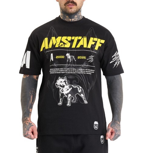 Amstaff riven shirt schwarz - amstaff,