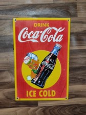 Porzellan Coca Cola Emaille