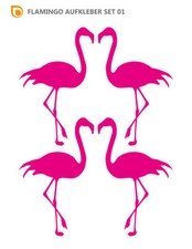 Flamingo aufkleber deko - flamingo,