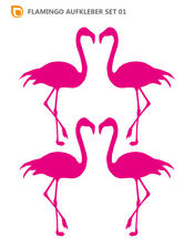 FLAMINGO AUFKLEBER Deko