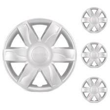 4x ORIGINAL Dacia Radkappe Radblende 15 Zoll Silber LOGAN SANDERO 8200789771