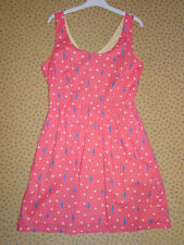 Levi's ärmelloses Sommerkleid Gr. S lachs bedruckt aus USA neuwertig