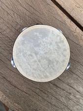 Tambourin mit Schellen - 15 cm, Holz