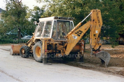 Lkw foto jcb mobile excavator - lkw,