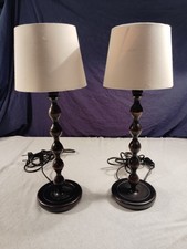 2x Vintage IKEA EKARP Tischleuchte Tischlampe dunkel Kupfer Gesamthöhe - 45cm
